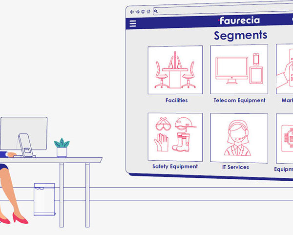 réalisation de video motion pour Faurecia