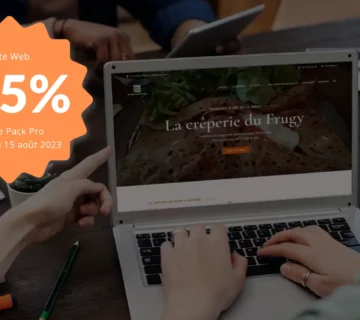 Bénéficiez d’une remise de 15% sur la création ou la refonte de votre site Web à la signature du bon de commande. Offre valable jusqu’au 15 aout 2023 !