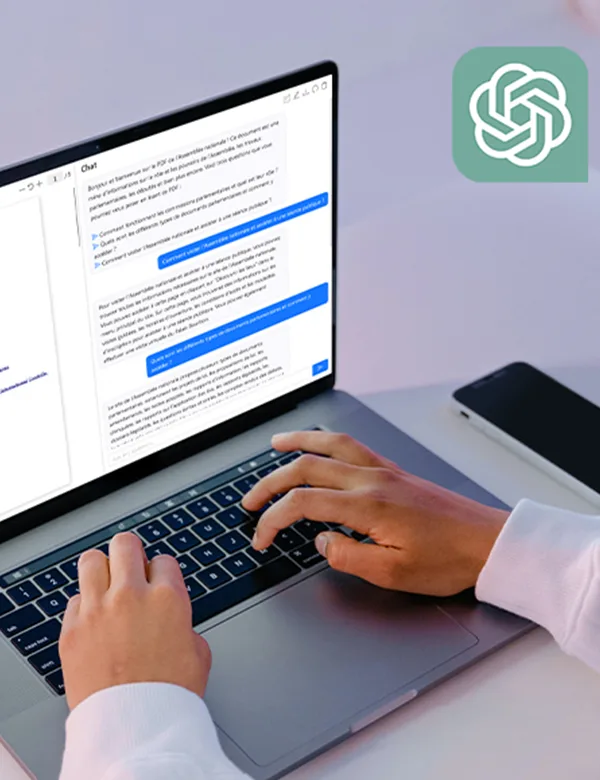 chatGPT peut désormais résumer et analyser les PDF que vous télécharger dans l'interface
