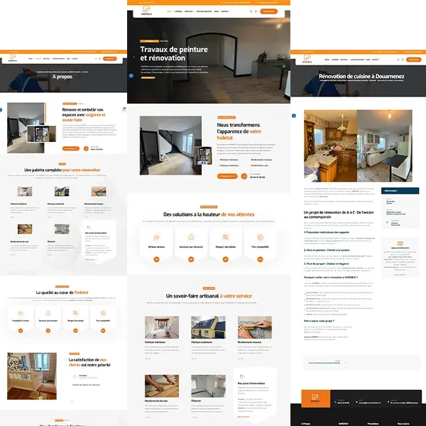 Template site web shrenov