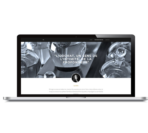 SITE internet du parfumeur-créateur vanina muracciole