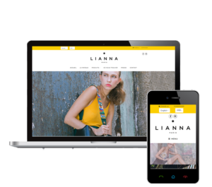 création eshop shopify magasin lianna