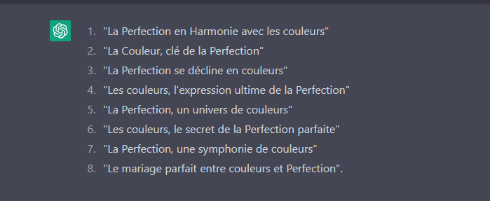 ChatGPT peut vous aider à générer des titres accrocheurs pour vos articles et augmenter le nombre de clics.